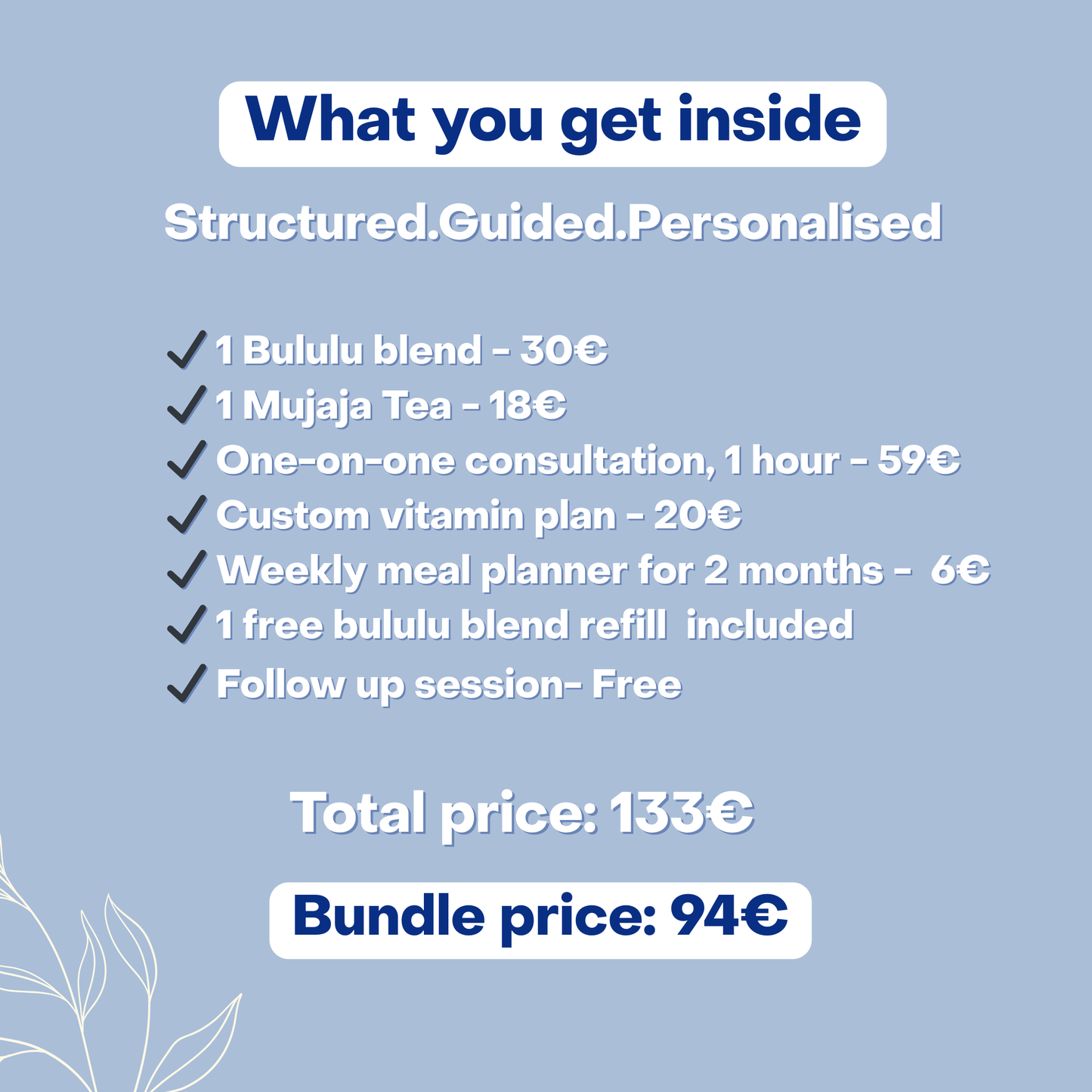 Pack hydratation intime Bululu